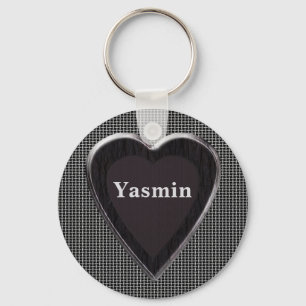 Yasmin Stole My Heart Keychain