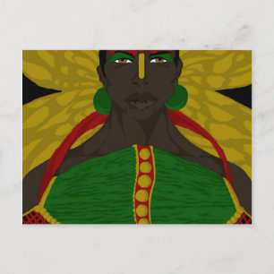 Yasmin Warsame Reference 4 (Sketchbook Pro) Postcard