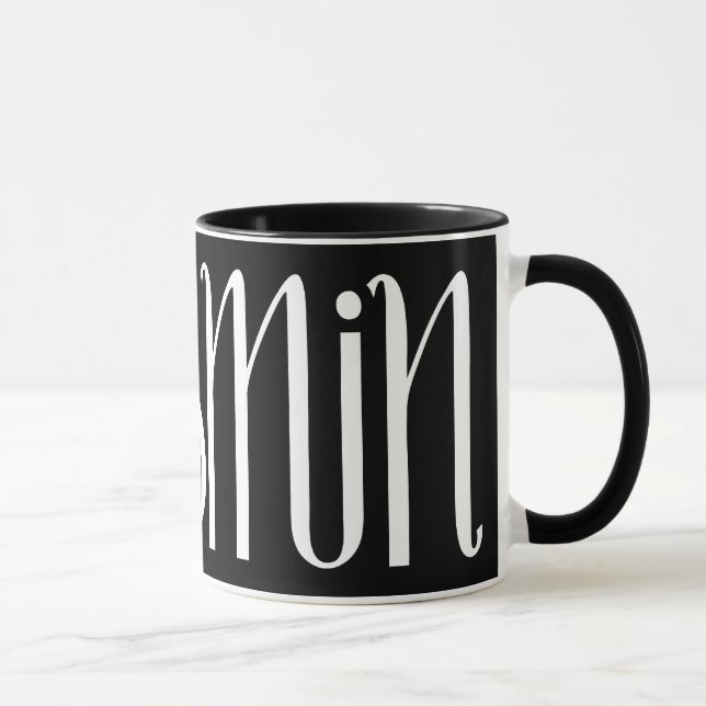Yasmin white Mug (Right)