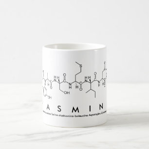 Yasmine peptide name mug