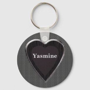 Yasmine Stole My Heart Keychain