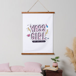Yass Girl   You Got This Hanging Tapestry