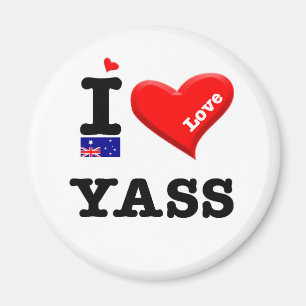 YASS - I Love Magnet
