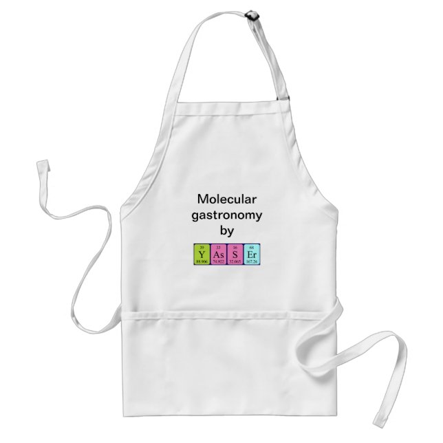 Yasser periodic table name apron (Front)