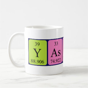 Yassin periodic table name mug
