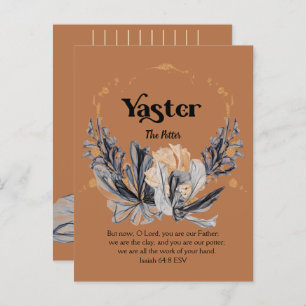 Yaster   Names of God Devotional Scripture Postcard