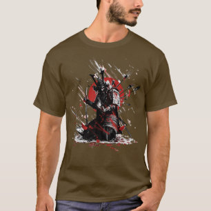 Yasuke Black Japanese Samurai Bushido Warrior Japa T-Shirt