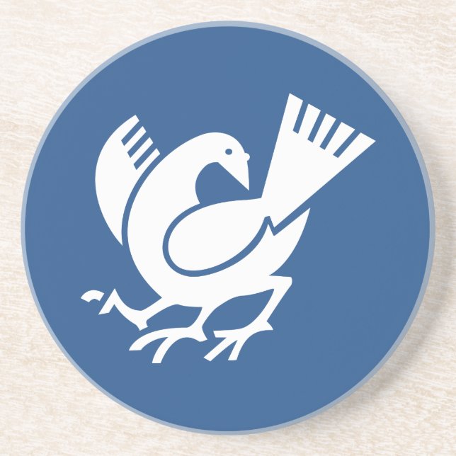 Yata crow coaster (Front)