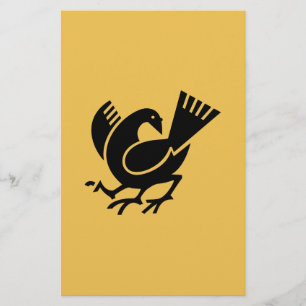 Yata crow stationery