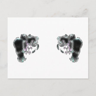 Yatagura and Gobosei Postcard