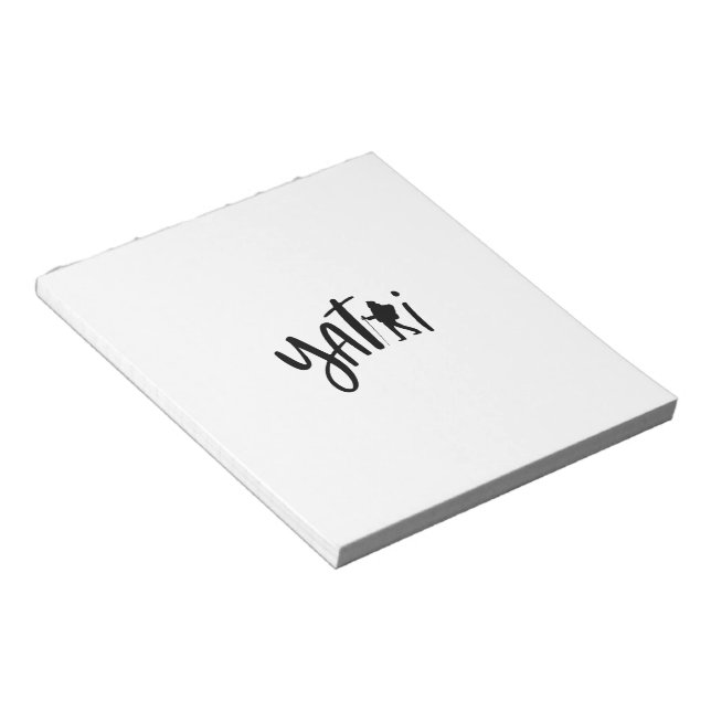 Yatri Traveller Gift for Nepalese Nepal Nepali Notepad (Angled)
