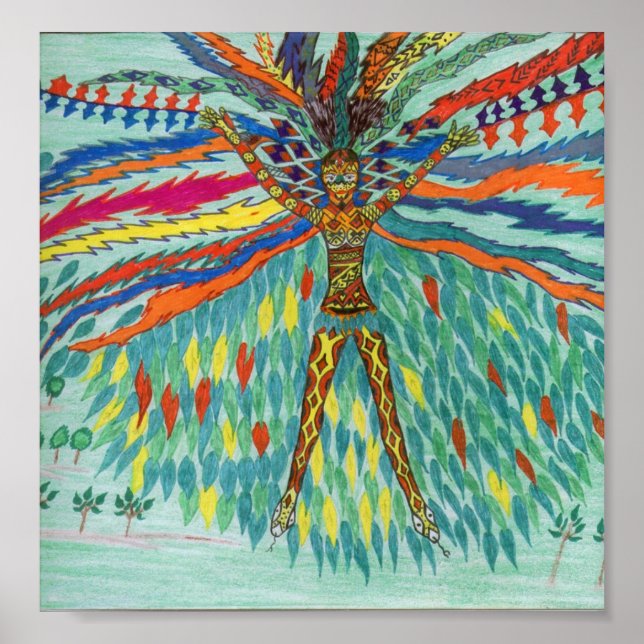 Yawanawa dream poster (Front)