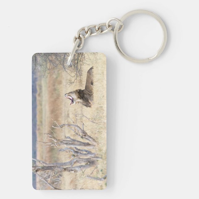 Yawning lion key ring (Back)