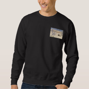 Yawning lion sweatshirt
