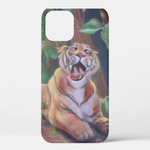 Yawning Tiger iPhone case