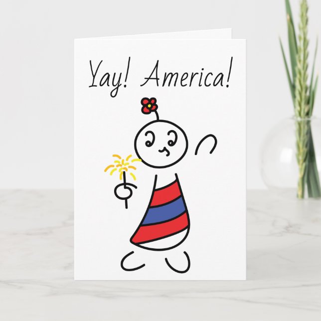 Yay! America! Card (Front)