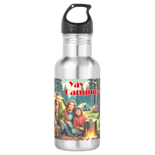 Yay Camping In The Rain 532 Ml Water Bottle