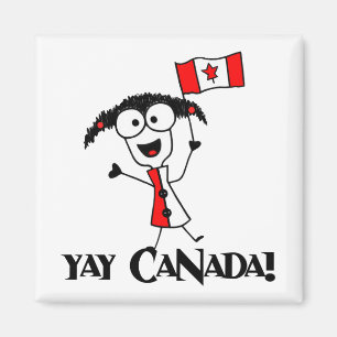 Yay Canada! Magnet