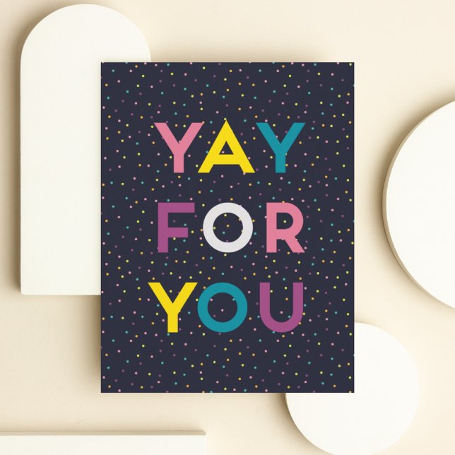 Yay For You  Thank You Card (Creator Uploaded)
