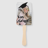 Yay Grad Fun Graduation Photo Moveable Mortarboard