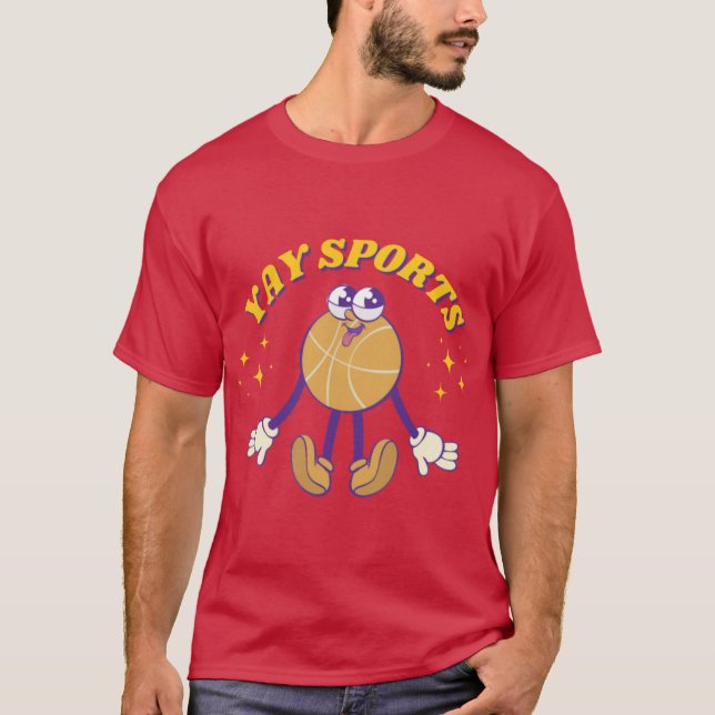 Yay Sports Basketball Edition T-Shirt (Front)