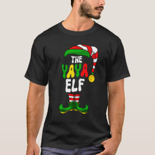 Yaya Elf Pajama Matching Group Christmas Holiday G T-Shirt