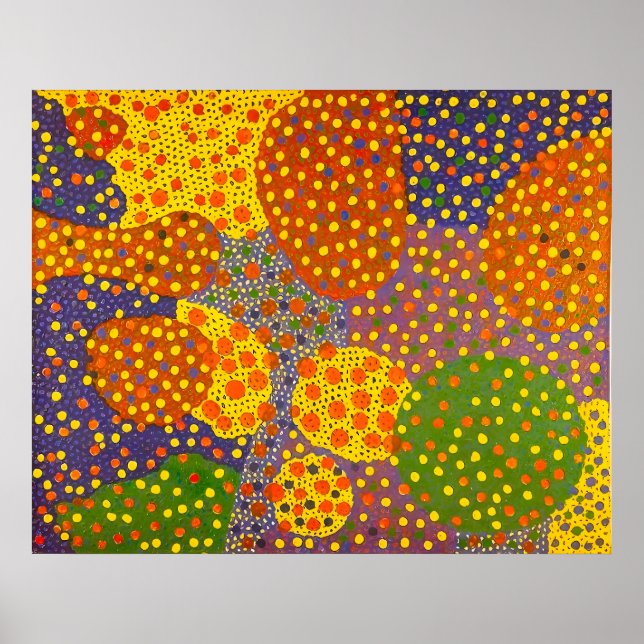 Yayoi Kusama art style Poster (Front)
