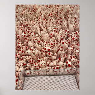 Yayoi Kusama art work Poster