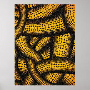 Yayoi Kusama art work Poster