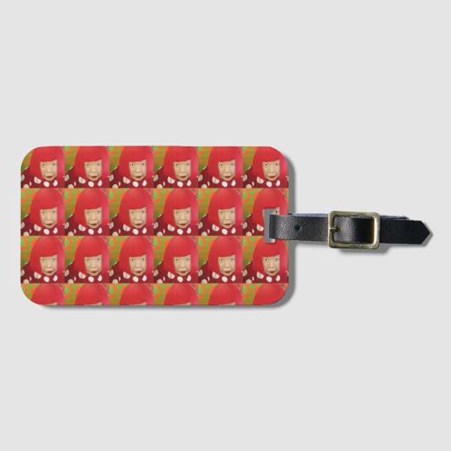 Yayoi Kusama Luggage Tag (Front Horizontal)