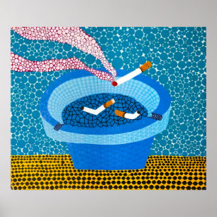 Yayoi Kusama painting Poster