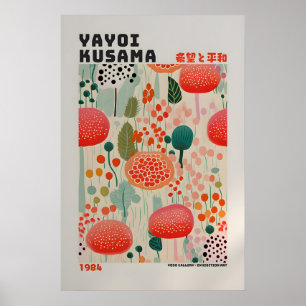 Yayoi Kusama Poster - Abstract Yayoi Kusama Print
