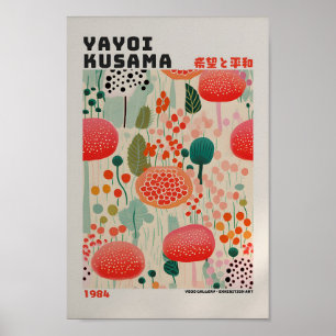 Yayoi Kusama Poster - Abstract Yayoi Kusama Print 