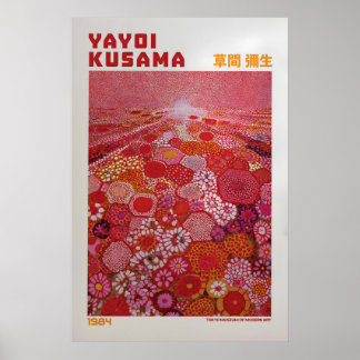 Yayoi Kusama Poster - Yayoi Kusama Inspired