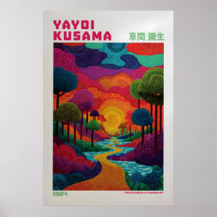 Yayoi Kusama Poster - Yayoi Kusama Landscape