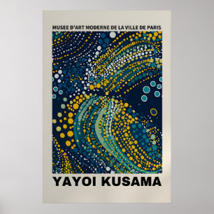 Yayoi Kusama Print - Abstract Yayoi Kusama Poster