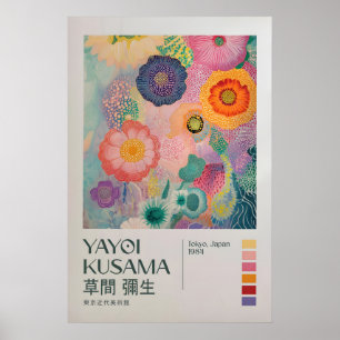 Yayoi Kusama Print, Modern Art Print, Yayoi Kusama Poster