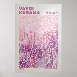 Yayoi Kusama Print, Modern Art Print, Yayoi Kusama Poster