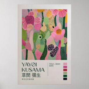 Yayoi Kusama Print, Modern Art Print, Yayoi Kusama Poster