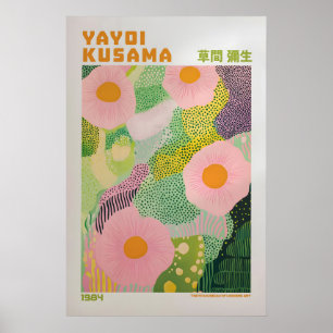 Yayoi Kusama Print, Modern Art Print, Yayoi Kusama Poster