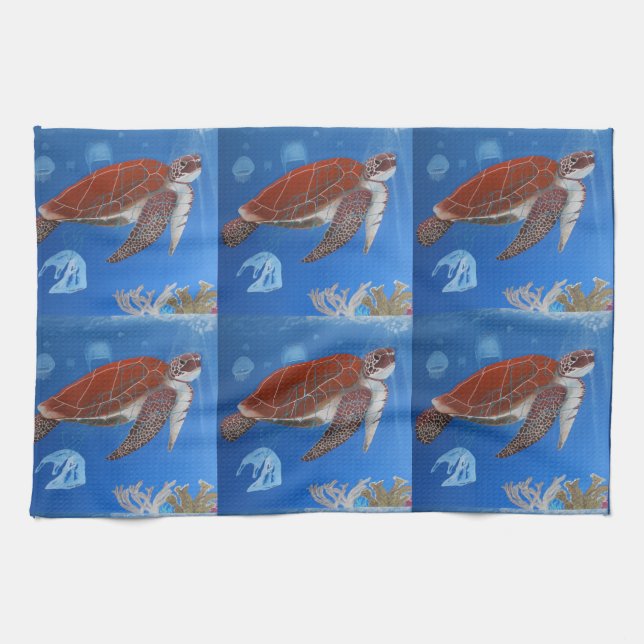 Yayoi Kusama Tea Towel (Horizontal)