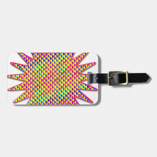 yazidi sun luggage tag (Front Horizontal)