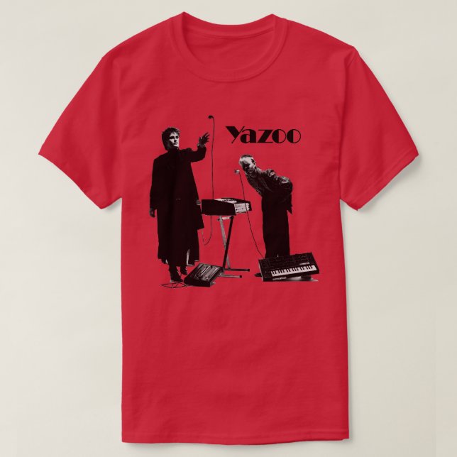Yazoo Yaz T-Shirt (Design Front)