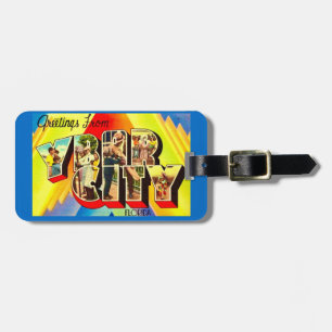 Ybor City Colourful  Luggage Tag