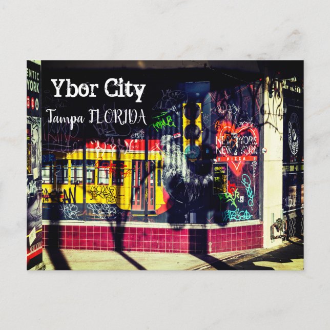 Ybor City, Tampa FLORIDA  Postcard (Front)