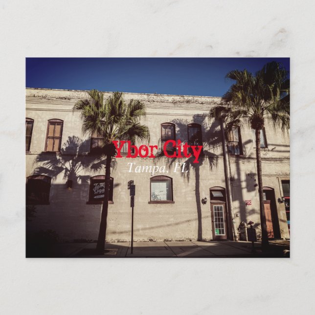 Ybor City, Tampa FLORIDA  Postcard (Front)