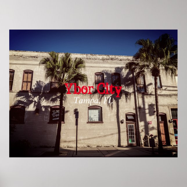 Ybor City, Tampa FLORIDA  Poster (Front)