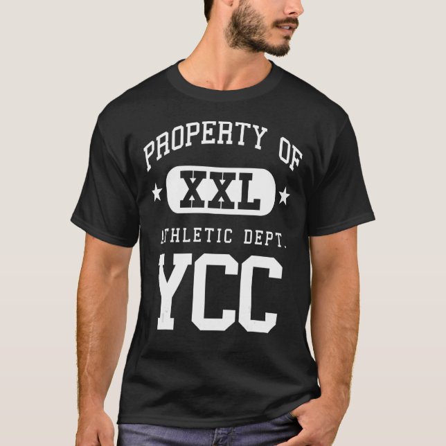 YCC XXL Athletic School Property T-Shirt (Front)
