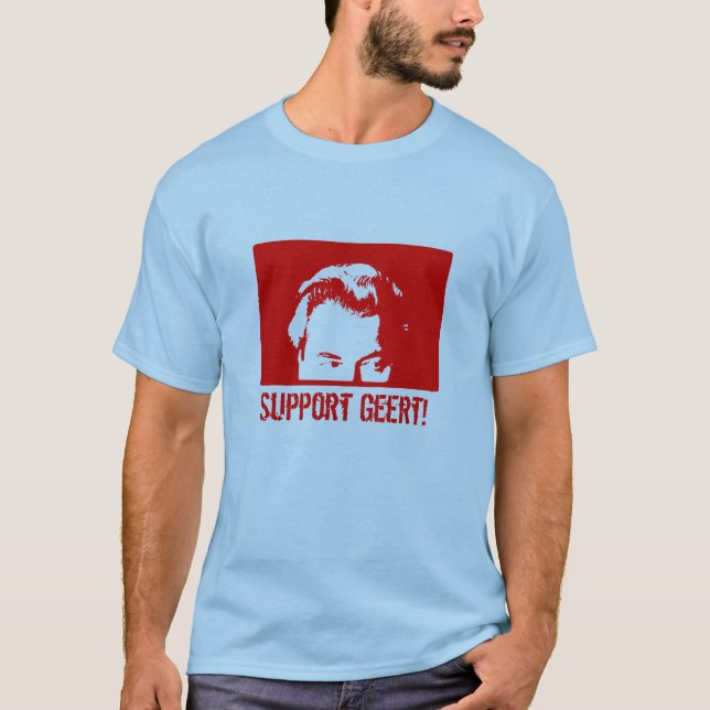 ycjp7qwki3u4_FF0000_1920, Support ... - Customised T-Shirt (Front)