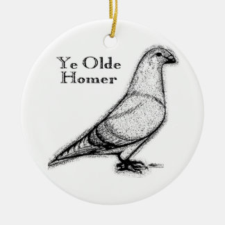 Ye Olde Homer Ceramic Tree Decoration